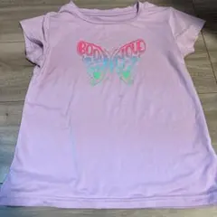BODY GLOVE 蝶デザイン Tシャツ 7号 薄紫