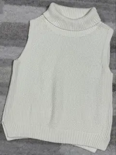 COMME CA ISM ベスト ニット Mサイズ