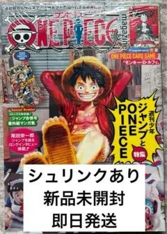ONE PIECE ワンピースマガジン 20号 プロモ　ルフィ　未使用　新品