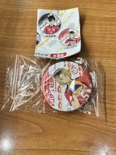 くら寿司 ハイキュー 孤爪研磨 缶バッジ