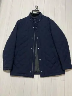 BEAMS HEART スタンドカラー キルト コート　(フード無し)