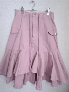 jouetie ピンク フレアスカート Mサイズ コットン100%