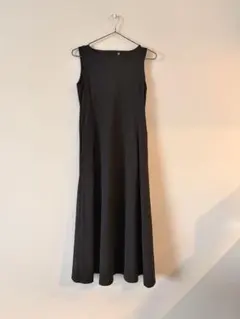 ユニクロ ウルトラストレッチエアリズムワンピース 黒 S