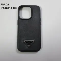 PRADA iPhone14 pro レザー ブラックのサムネイル