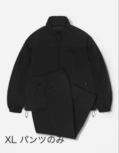 ENNOY　SHAKATECH　BLACK × WHITE　パンツのみ ZIP FIVE（ジップ ファイブ） ジーンズ ストレッチ ワイド バギー