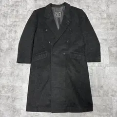 DIOR クリスチャンディオール チェスターコート　裏地CD柄　ロング丈　黒 2025年最新】Christian Dior メンズ チェスターコートの人気アイテム