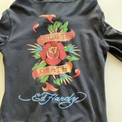 Ed Hardy エドバーディー　パーカー 黒のサムネイル