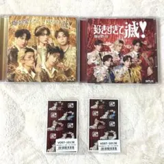 MILK 好きすぎて滅 爆裂愛してる 通常盤 VOS盤 滅衣装集合トレカ セット