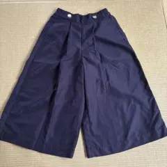 ikka ワイドパンツ　ネイビーのサムネイル
