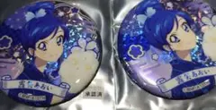 アイカツ アトレ おうちdeサマーパーティー 霧矢あおい 缶バッジ　×4