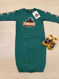 XLARGE ベビーロンパース×靴下 セット 新品タグ付き