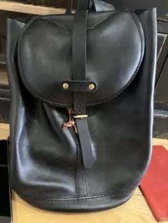 【未使用】ヘルツ　Hertz　スモールリュック 黒　ブラック　R-34 未使用】ヘルツ Hertz スモールリュック 黒 ブラック R-34