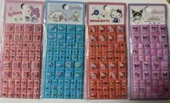 海外正規品　タイルシール4種セット マイメロ シナモロール キティ クロミ