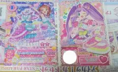 アイカツ プリパラ 映画特典 1周目 大空あかり 真中らぁら