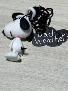 スヌーピー キーホルダー Bad weather
