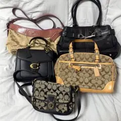 COACH コーチ バッグ まとめ売り シグネチャー 大量セット