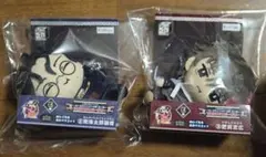 みんなのくじ刀剣乱舞　E賞ぬいぐるみまめマスコット 南海太郎朝尊、肥前忠広セット