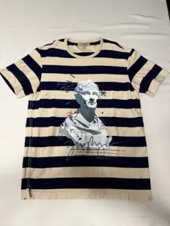 BURBERRY バーバリー　ストライプTシャツ Lサイズ　半袖