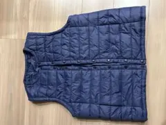 USBヒーター付きネイビーダウンベスト