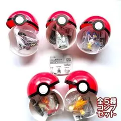 B-43　コンプ　ポケットモンスター ガシャっとコレクト02　全5種　ポケモン