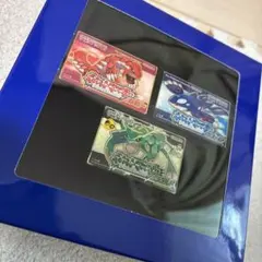 ポケモン パッケージピンズ ルビー・サファイア・エメラルド