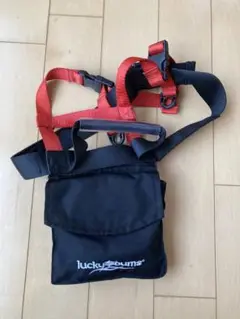 週末値下げ　lucky bums ハーネス・バッグ 補助　スキー　スノーボード