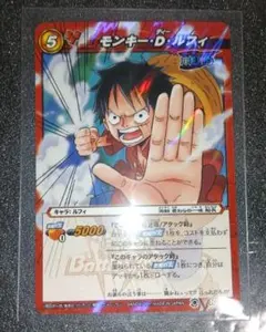 ワンピース ミラクルバトルカードダス モンキー・D・ルフィ プロモ P
