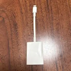 Apple純正　lightning SDカードリーダー