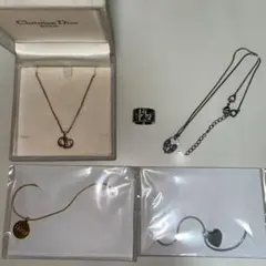 B*G様 自宅整理品Dior ネックレス リング ブレスレット CDロゴ