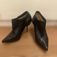 クリスチャンルブタン アンクルブーツ 24.5cm ブラック