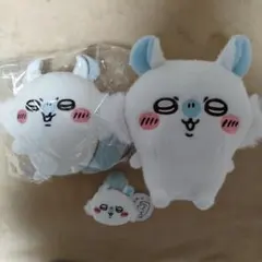【新品・未使用】ちいかわ　ぬいぐるみ　モモンガ3個セット