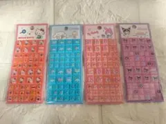 海外正規品　サンリオ　タイルシール 4枚