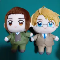 ヘタリア World☆Stars ぬいぷりけおすわり 全5種 コンプリートセット