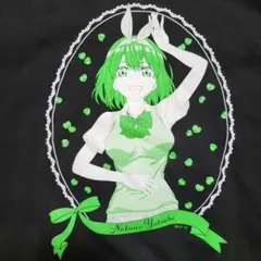 【クロスステッチ】五等分の花嫁、中野四葉　ジップアップ パーカー