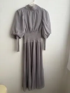 ＊snidel リブドッキングシフォンプリーツワンピース＊