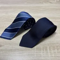ネクタイ2本セット　スーツカンパニー　パーフェクトスーツファクトリー