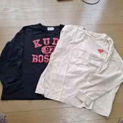 pairmanonビックシルエット160㎝ 長袖Tシャツセット