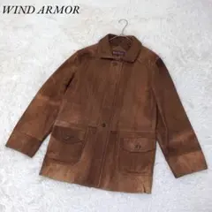 WIND ARMOR ウィンドアーマー レザージャケット シープスキン M 茶色