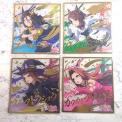 ウマ娘プリティダービー ビジュアルアートボード 4枚セット