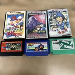 6 ファミリーコンピュータ ソフト　まとめ売る　現状品動作未確認