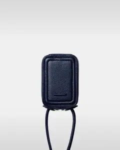 objects.io レザー スマホショルダーバッグ ミッドナイト