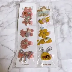 ベビー ヘアクリップ 10点セット キッズ 髪飾り ヘアピン 可愛い 出品