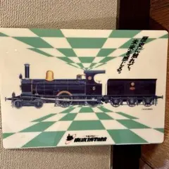東武博物館 5号蒸気機関車 下敷き 鉄道グッズ