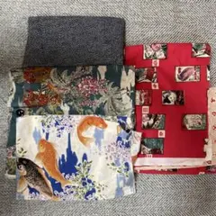 和風デザインの生地はぎれセット