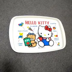 Hello Kitty 昭和レトロ1988年製 トレー サンリオハローキティ希少