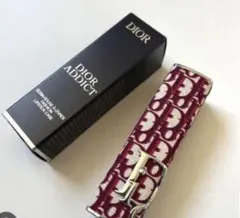 【新品未使用】　DIOR リップスティック ケース　バーガンディー　オブリーク