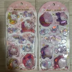 【正規品】【即配】サンリオ ウォーターインシール 2種セット