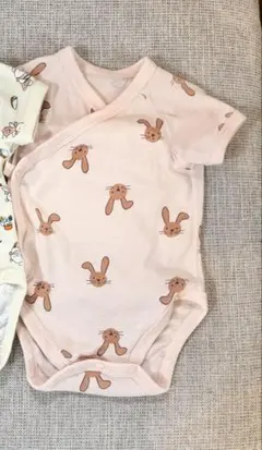 こぐまちゃん　前開き　ロンパース　ボディスーツ　ユニクロ　60サイズ