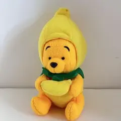 くまのプーさん　バナナ　ぬいぐるみ　ディズニーストア