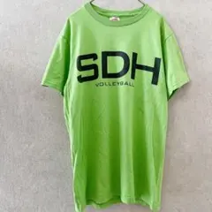 フルーツオブザルーム 半袖 Tシャツ クルーネック ロゴ S 緑 コットンのサムネイル